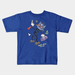 Double Helix the Cat Kids T-Shirt